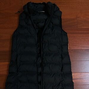 Zara black vest